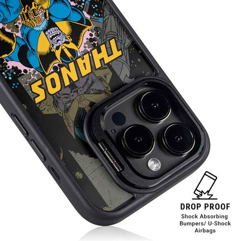 Marvel Classic Comics Thanos iPhone 14 Pro Kickstand Case